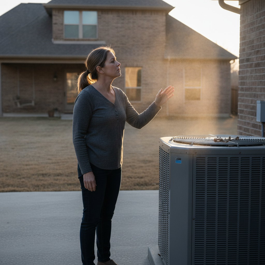 AC not cooling / warm air — HVAC Contractors guide illustration in Granbury, Texas