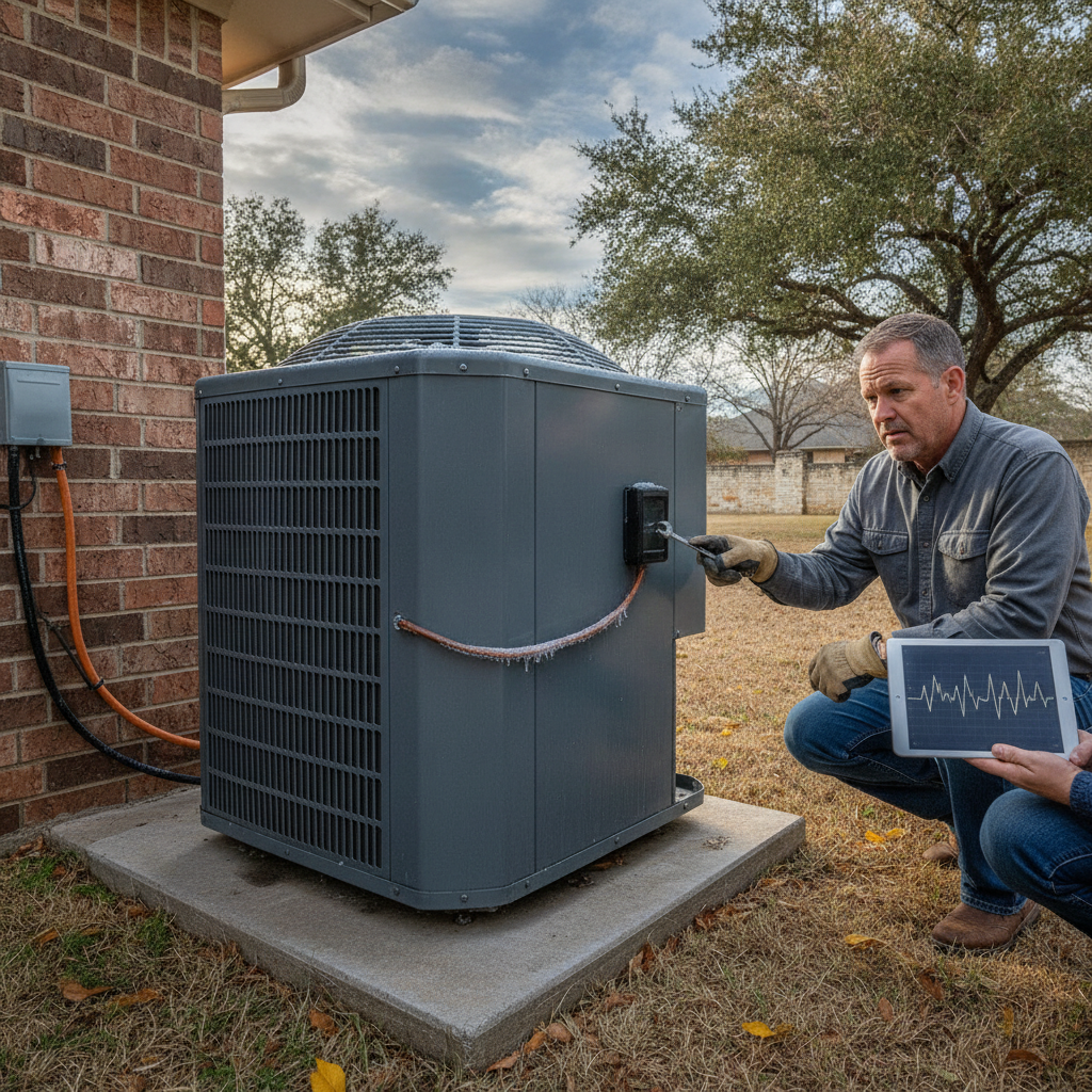 AC short cycling — HVAC Contractors guide illustration in Granbury, Texas